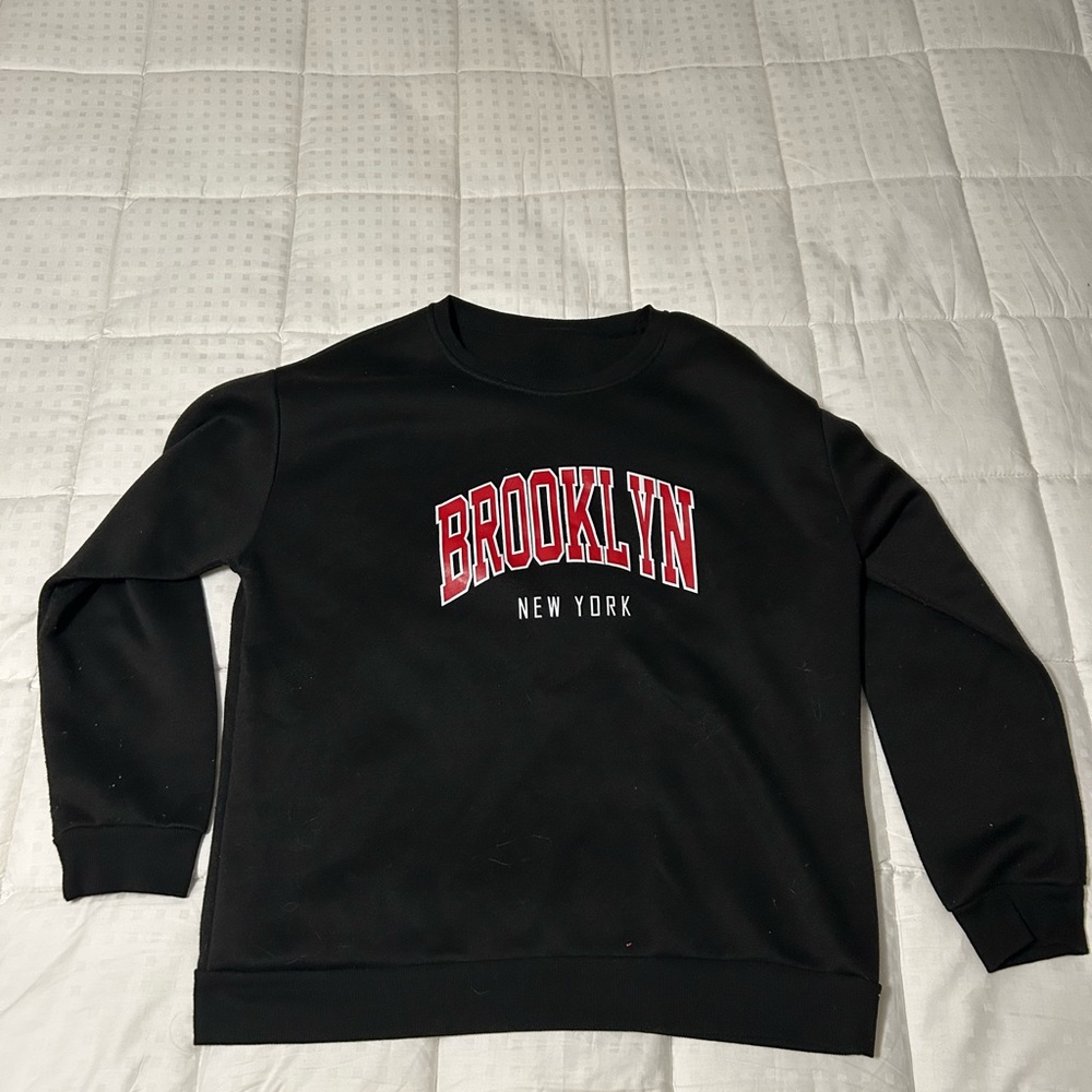 Brooklyn New York Black Women's Sweater